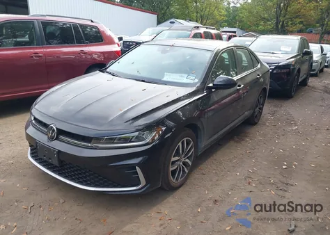 2025 Volkswagen Jetta Se z USA, uszkodzony, nr VIN 3VW7X7BU4SM017772